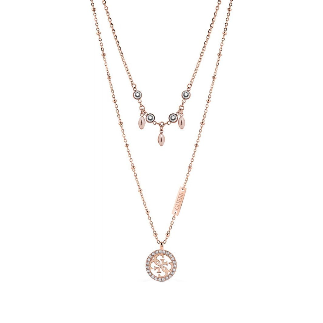 Guess necklace outlet rose gold