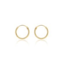  9ct 11mm Gold Sleepers