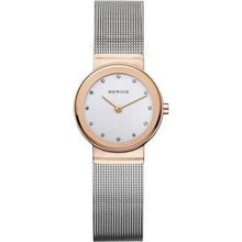  Ladies Rose And Steel Bracelet Watch With Silver Dial