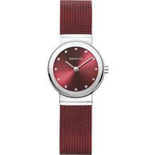  Ladies Bracelet Watch With Red Dial And Bracelet