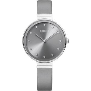 Ladies Stainless Steel Strap Watch With Silver Dial