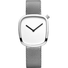  Ladies Stainless Steel Bracelet Watch With Silver Dial