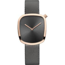  Ladies Rose Gold Plated Bracelet Watch With Grey Dial
