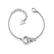  Ladies Embrace Bracelet. Stainless Steel With Swarovski Crystals