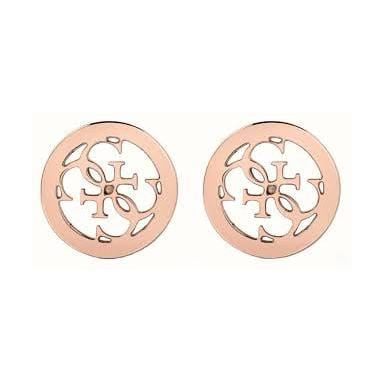 Ladies Classic Rose Gold Guess Earrings