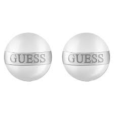 Ladies White Enamel Earrings