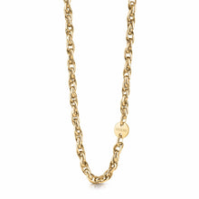  Ladies Thick Gold-Plated Coin Chain