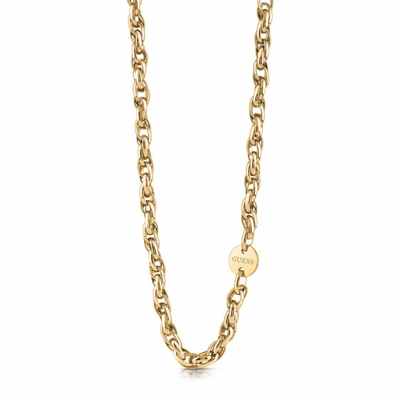 Ladies Thick Gold-Plated Coin Chain