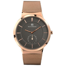  Gents Rose Gold Plated Bracelet Watch