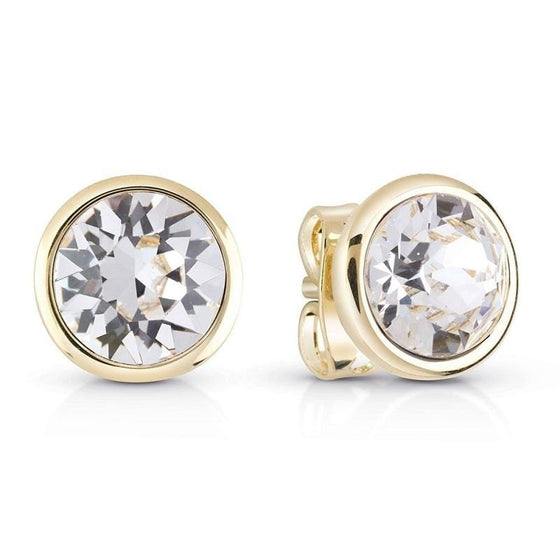 Ladies Gold Plated Swarovski Studs