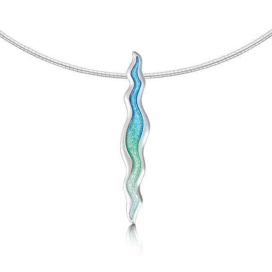 Ripples Silver Necklet